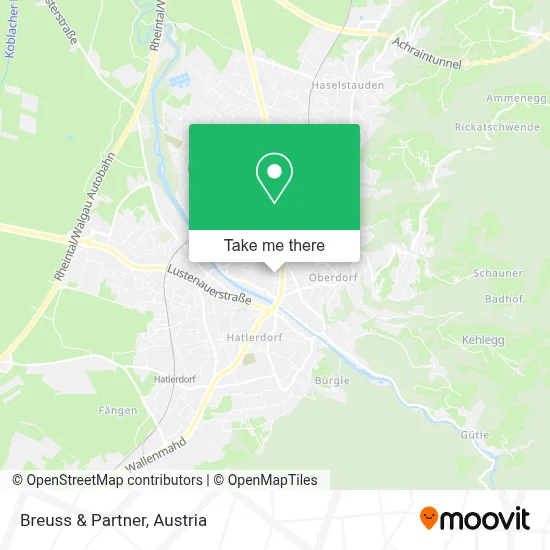 Breuss & Partner map