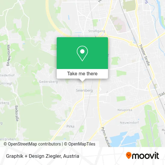 Graphik + Design Ziegler map