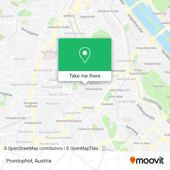 Prontophot map