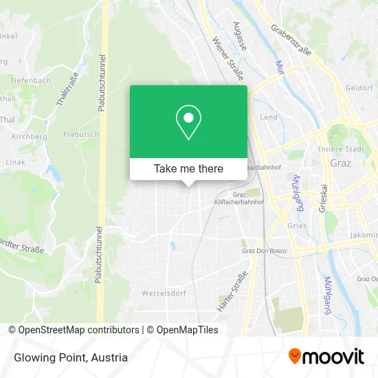 Glowing Point map
