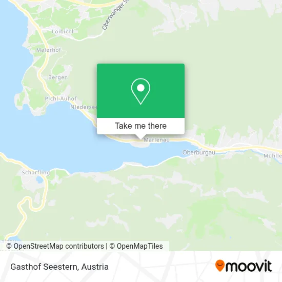 Gasthof Seestern map