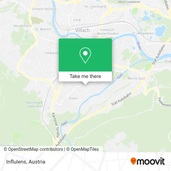 Influlens map
