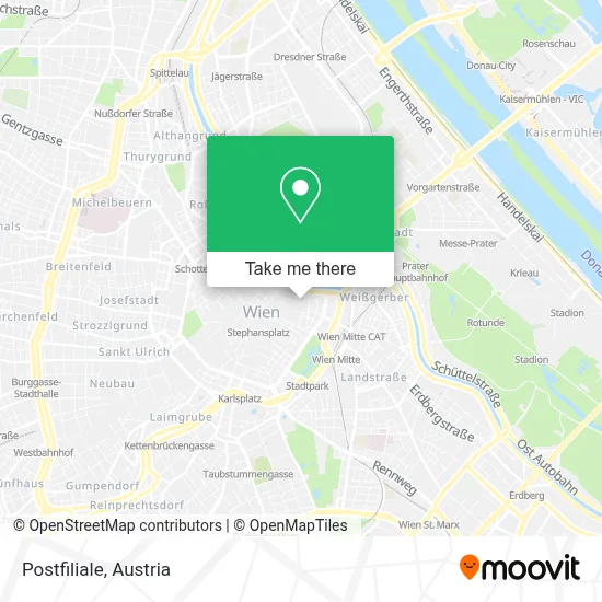 Postfiliale map