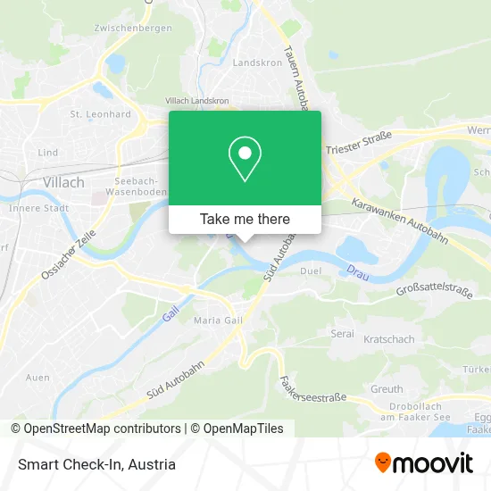 Smart Check-In map