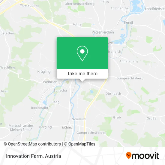 Innovation Farm map