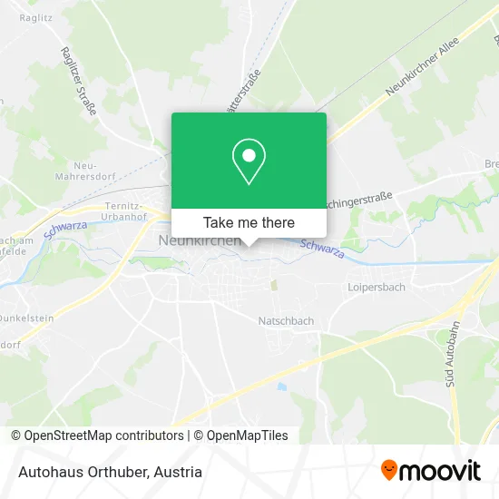 Autohaus Orthuber map