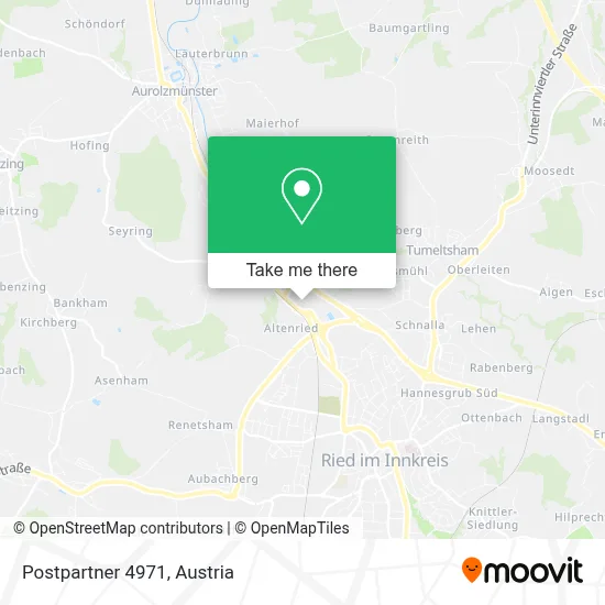 Postpartner 4971 map