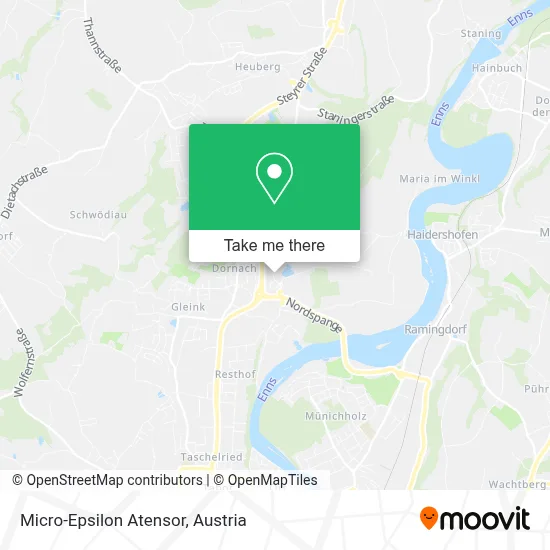 Micro-Epsilon Atensor map