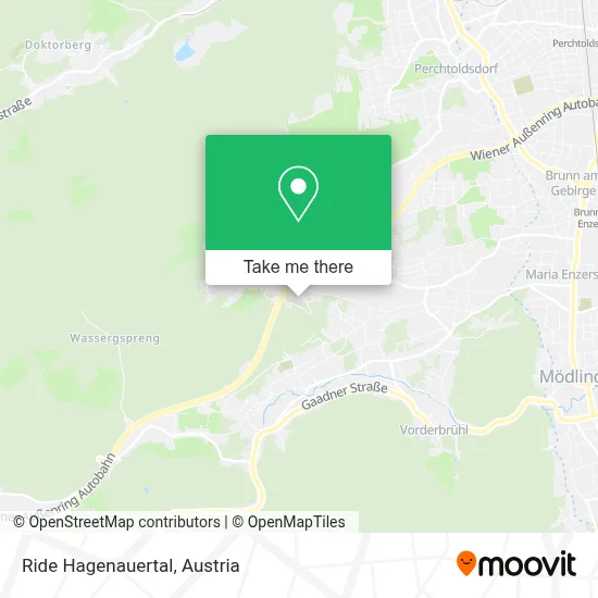 Ride Hagenauertal map