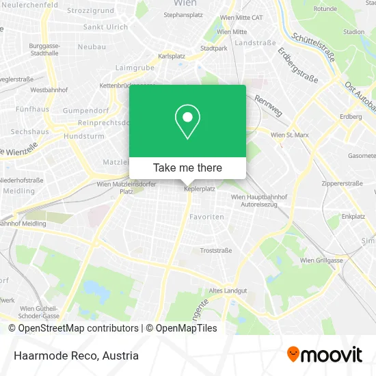 Haarmode Reco map