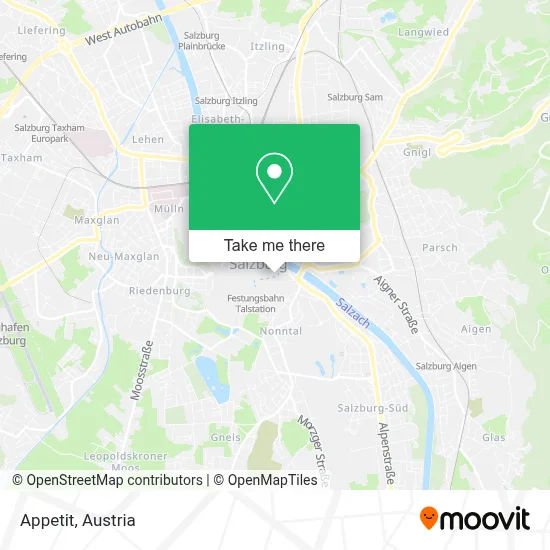 Appetit map