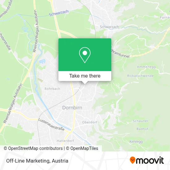 Off-Line Marketing map