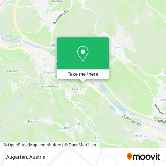 Augarten map