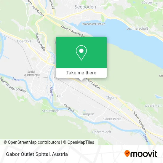 Gabor Outlet Spittal map
