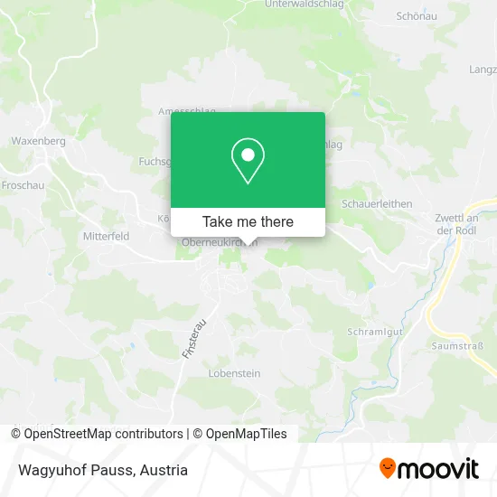 Wagyuhof Pauss map