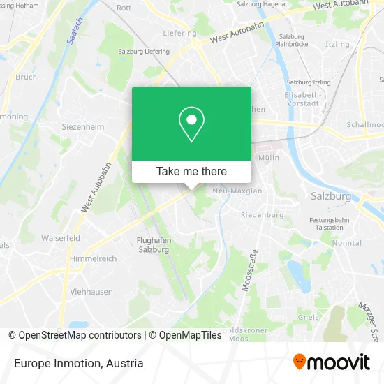 Europe Inmotion map