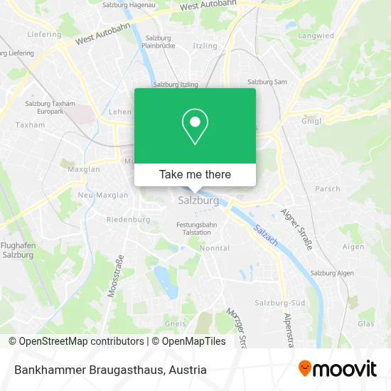 Bankhammer Braugasthaus map
