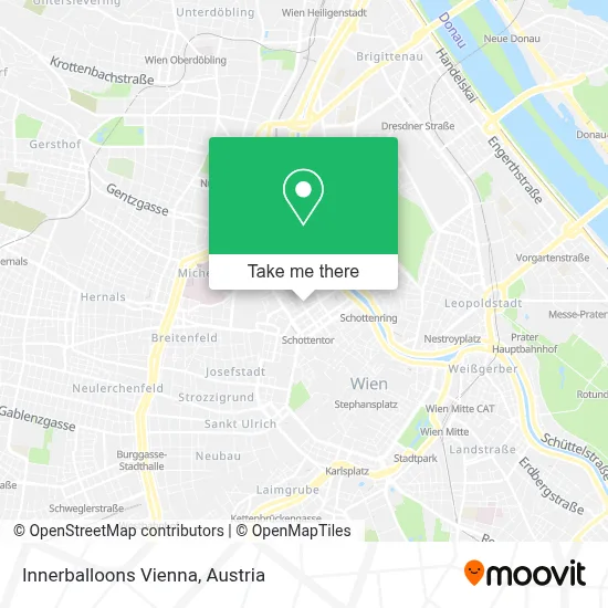Innerballoons Vienna map