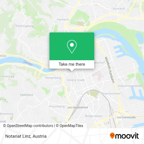 Notariat Linz map