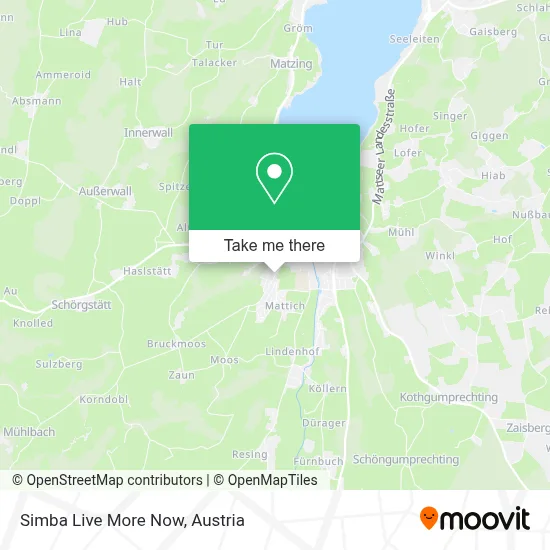 Simba Live More Now map