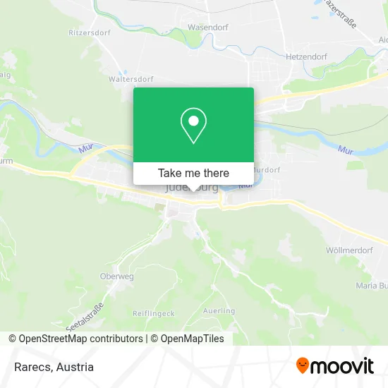 Rarecs map