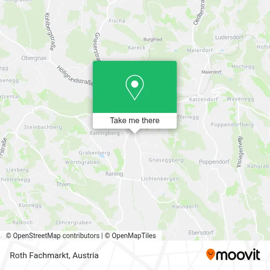 Roth Fachmarkt map