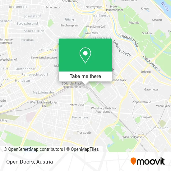 Open Doors map
