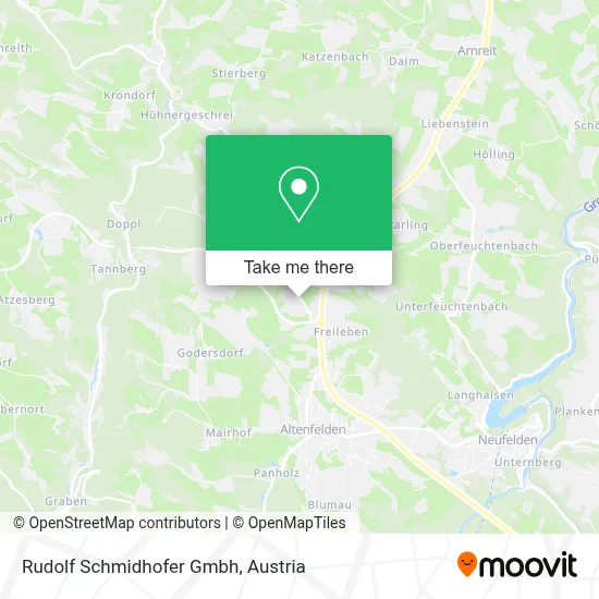 Rudolf Schmidhofer Gmbh map