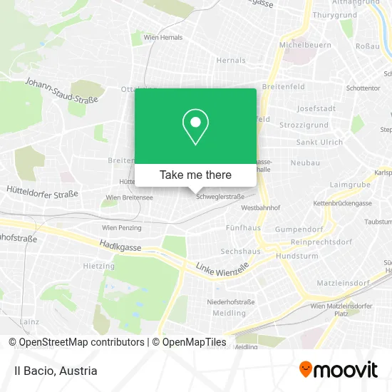 Il Bacio map