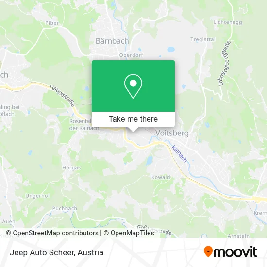 Jeep Auto Scheer map
