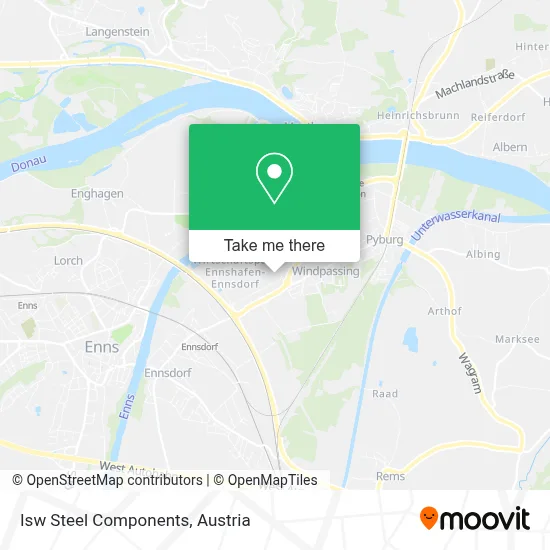 Isw Steel Components map