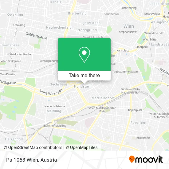 Pa 1053 Wien map