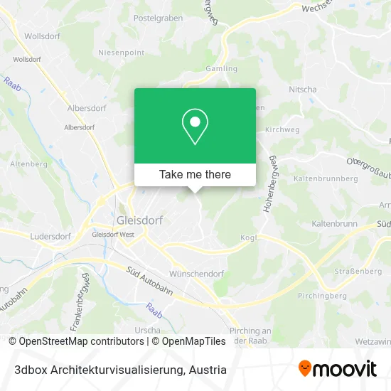 3dbox Architekturvisualisierung map