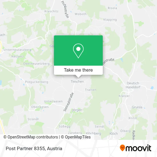 Post Partner 8355 map