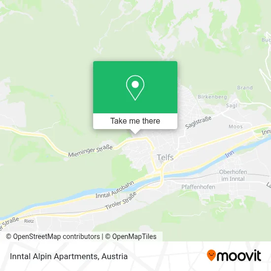 Inntal Alpin Apartments map