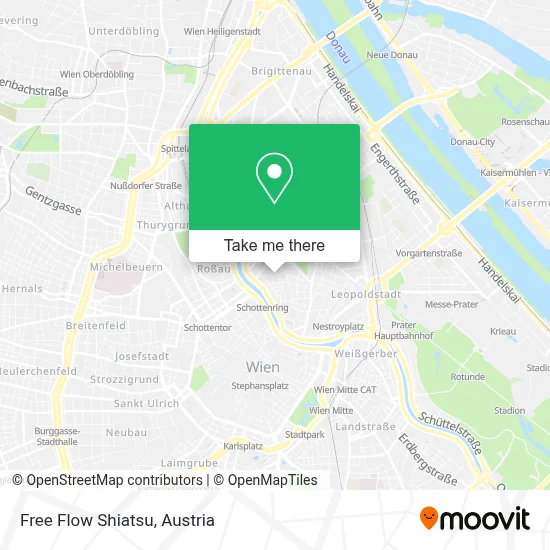 Free Flow Shiatsu map