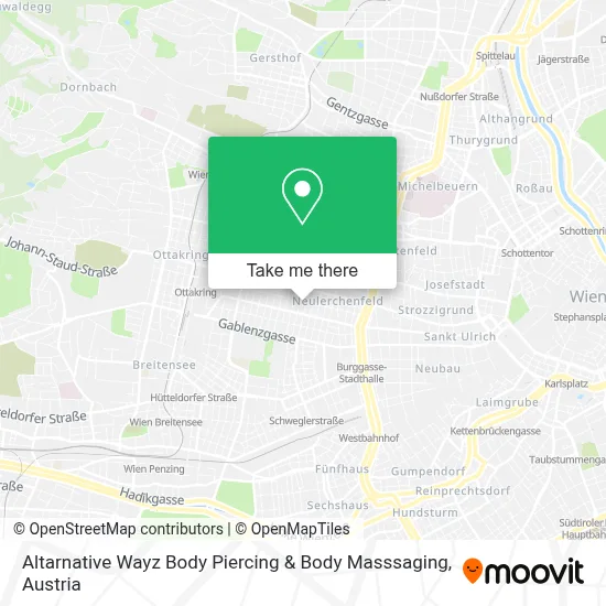 Altarnative Wayz Body Piercing & Body Masssaging map