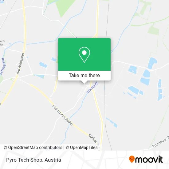 Pyro Tech Shop map