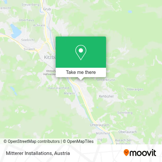 Mitterer Installations map