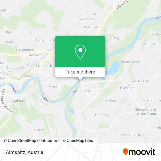 Almspitz map