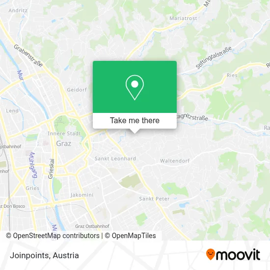 Joinpoints map