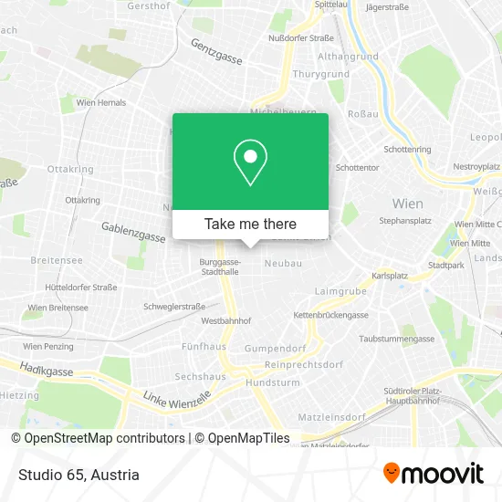 Studio 65 map