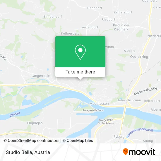 Studio Bella map