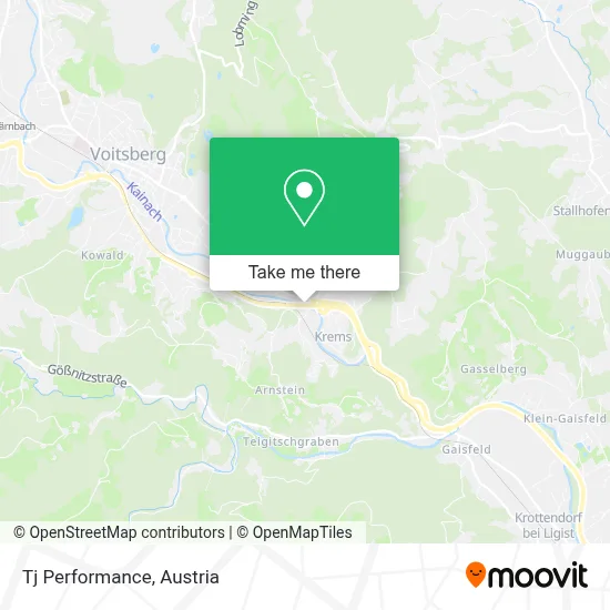 Tj Performance map