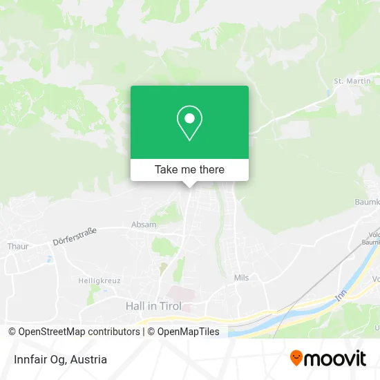 Innfair Og map