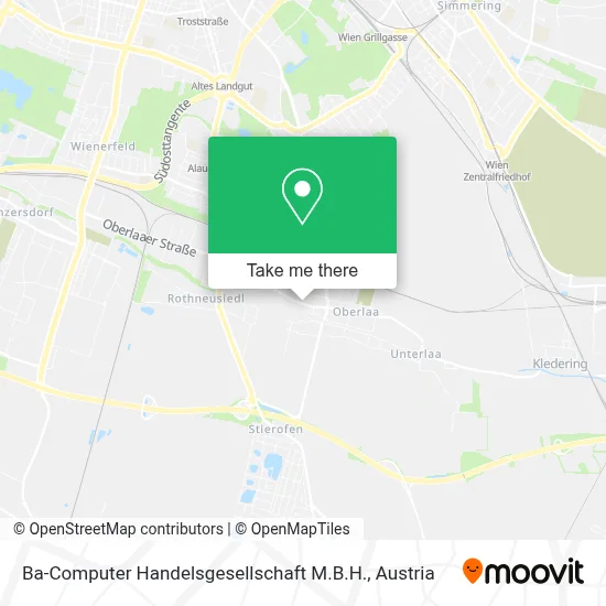 Ba-Computer Handelsgesellschaft M.B.H. map