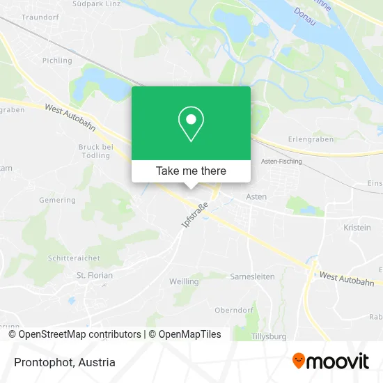 Prontophot map