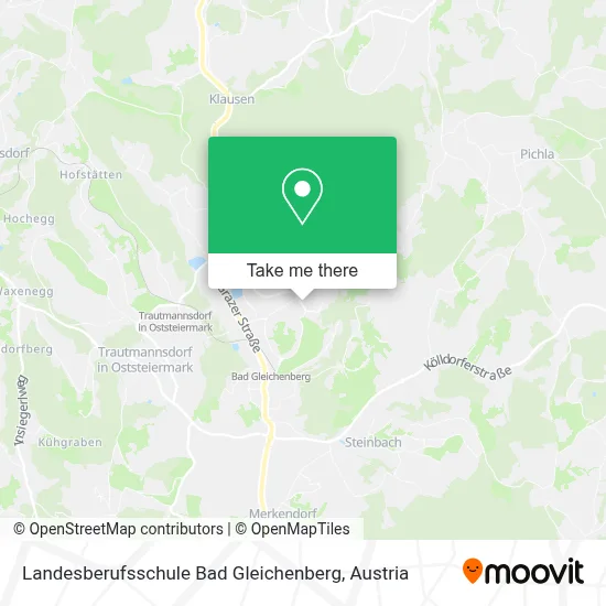 Landesberufsschule Bad Gleichenberg map