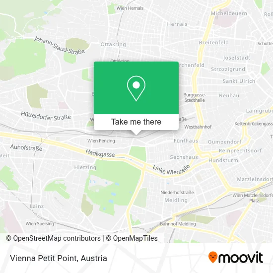 Vienna Petit Point map