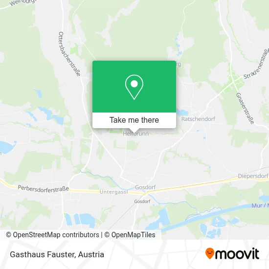 Gasthaus Fauster map